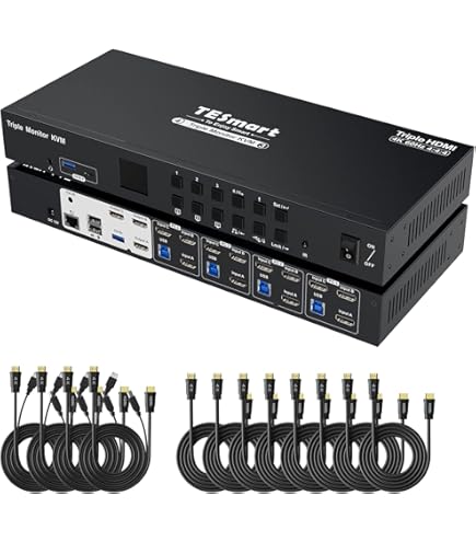 Amazon.com: ATEN 4-Port USB 2.0 KVMP Switch with Audio